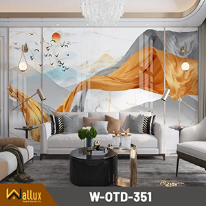 tranh đá tráng gương