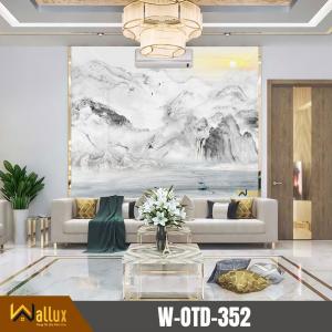 tranh đá tráng gương