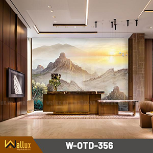 tranh đá tráng gương