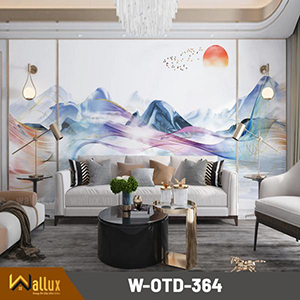 tranh đá tráng gương