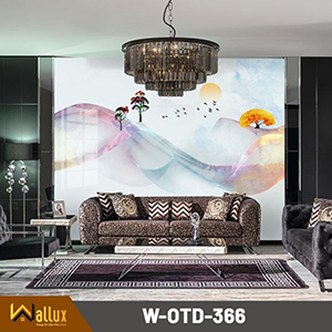 tranh đá tráng gương