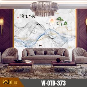 tranh đá tráng gương