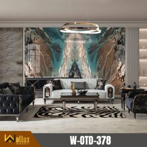 tranh đá tráng gương