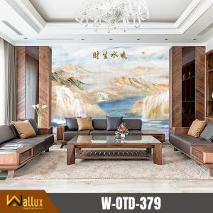 tranh đá tráng gương