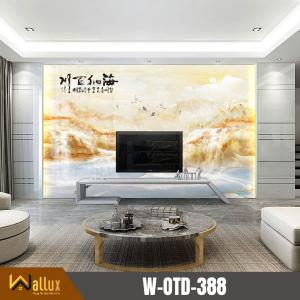 tranh đá tráng gương