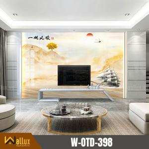 tranh đá tráng gương