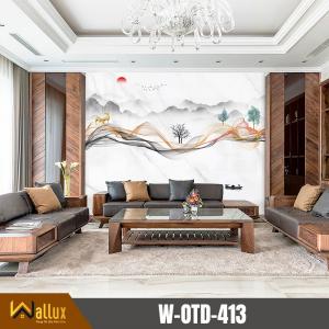 tranh đá tráng gương