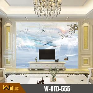 tranh đá tráng gương