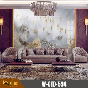 tranh đá tráng gương