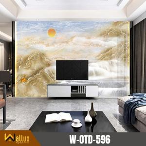 tranh đá tráng gương