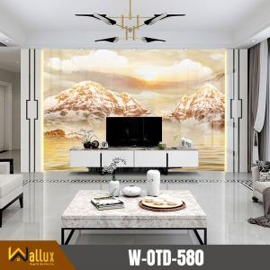 tranh đá tráng gương Wallux