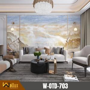 tranh đá tráng gương Wallux