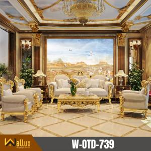 tranh đá tráng gương Wallux