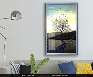 Tranh pha lê hiện đại