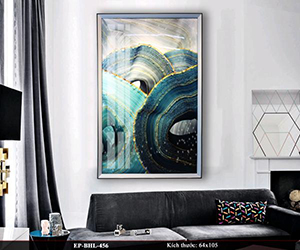 Tranh pha lê trừu tượng hiện đại