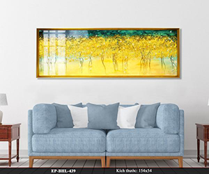 tranh pha lê trừu tượng