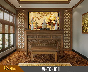 Tranh trúc chỉ chạm nét ánh kim