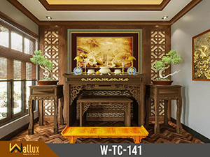 Tranh trúc chỉ chạm nét ánh kim