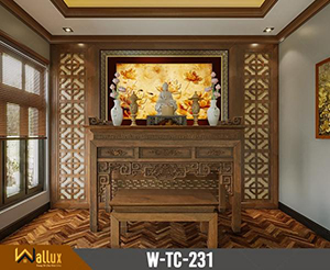 Tranh trúc chỉ chạm nét ánh kim