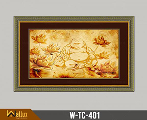 Tranh trúc chỉ chạm nét ánh kim