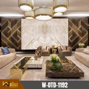 PVC vân đá đối xứng bóng gương W-OTD-1192