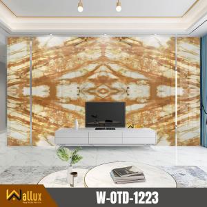 Vách PVC vân đá bóng gương W-OTD-1223