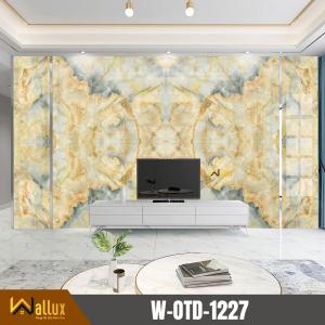 Vách PVC vân đá bóng gương W-OTD-1227