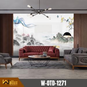 Tấm nhựa giả đá bóng gương W-OTD-1271