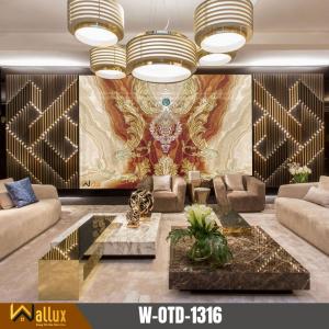 Tấm pvc vân đá bóng gương W-OTD-1316