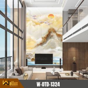 Tấm nhựa giả đá bóng gương W-OTD-1324