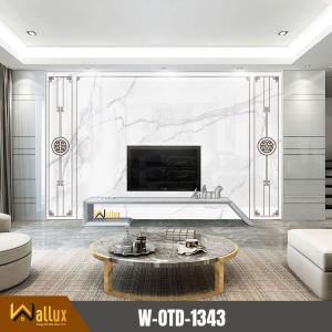 Tấm pvc vân đá bóng gương W-OTD-1343