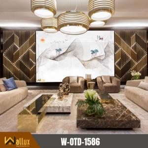 Tấm nhựa giả đá bóng gương W-OTD-1586