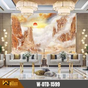 Tấm nhựa giả đá bóng gương W-OTD-1599