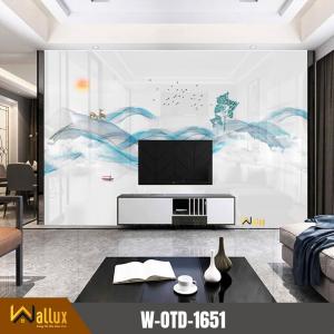 Tấm nhựa giả đá bóng gương W-OTD-1651