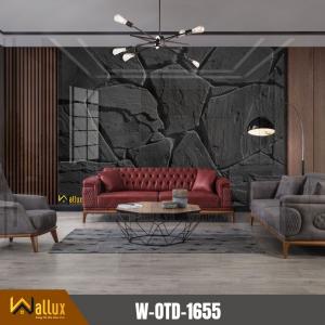 Vách nhựa giả đá bóng gương W-OTD-1655