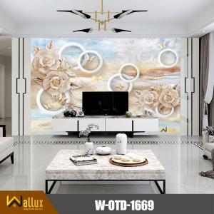 Tấm nhựa giả đá bóng gương W-OTD-1669