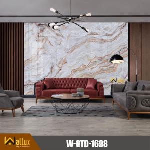 Tấm nhựa giả đá bóng gương W-OTD-1698