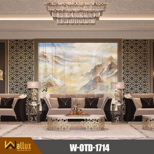 Tấm nhựa giả đá bóng gương W-OTD-1714