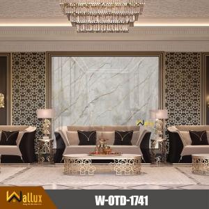 Tấm nhựa giả đá bóng gương W-OTD-1741