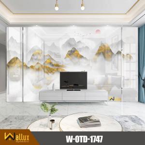 Tấm nhựa giả đá bóng gương W-OTD-1747