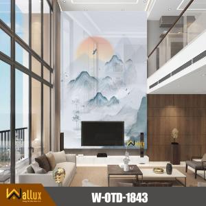 Tấm nhựa giả đá bóng gương W-OTD-1843