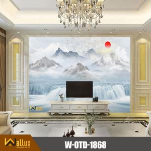 Tấm nhựa giả đá bóng gương W-OTD-1868