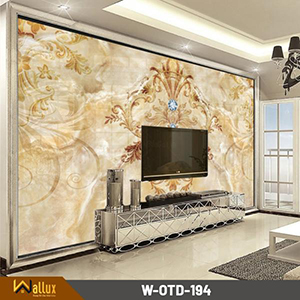 Tấm ốp tường tráng gương vân đá Wallux W-OTD-194