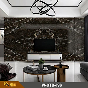 Tấm ốp tường tráng gương vân đá Wallux W-OTD-196