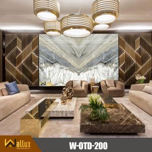 Tấm nhựa giả đá bóng gương W-OTD-200