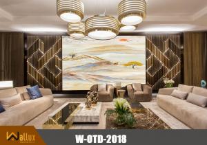 Tấm nhựa giả đá bóng gương W-OTD-2018