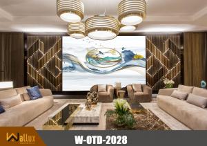 Tấm nhựa giả đá bóng gương W-OTD-2028