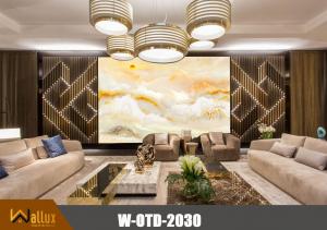 Tấm nhựa giả đá bóng gương W-OTD-2029