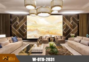 Tấm nhựa giả đá bóng gương W-OTD-2031