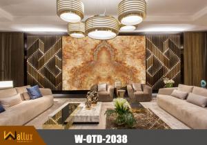 Tấm nhựa giả đá bóng gương W-OTD-2038